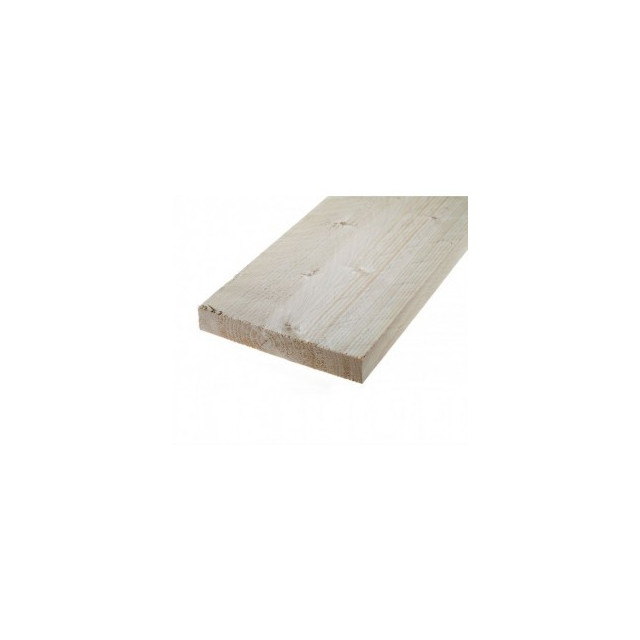 Gedroogd nieuw steigerhout 32 x 200 x 2500 mm